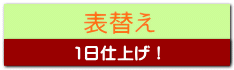 表替え（１日仕上げ）